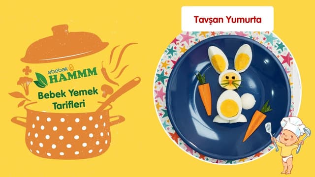 Tavşan Yumurta | Bebek Yemek Tarifleri | Hammm Vakti image