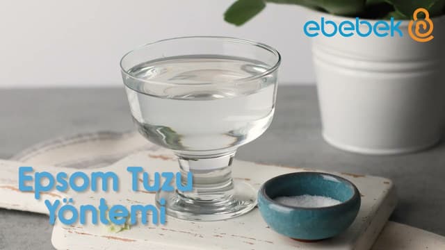 Süt Kabarcığı için Epsom Tuzu Yöntemi image