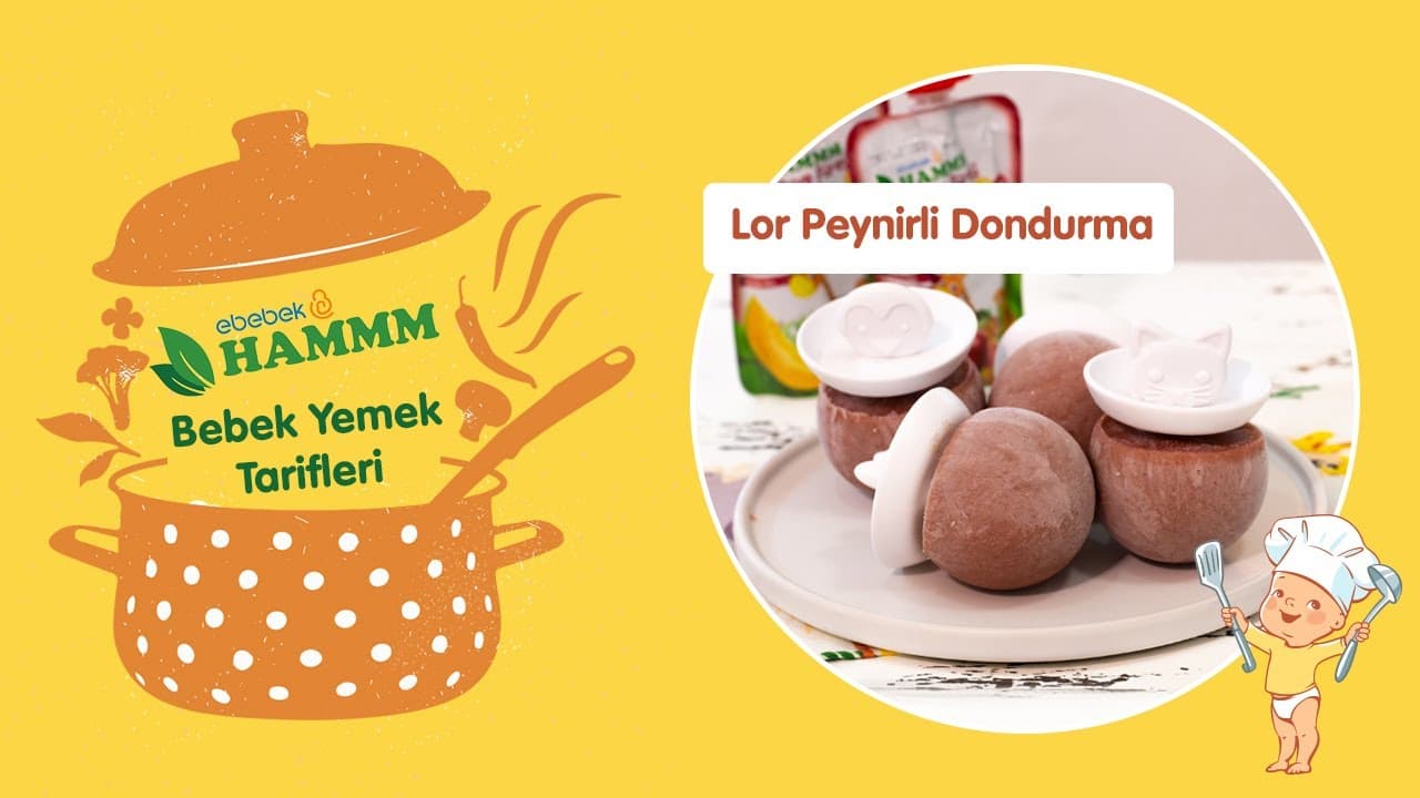 Bebekler İçin Sağlıklı Dondurma | Bebek Yemek Tarifleri | Hammm Vakti