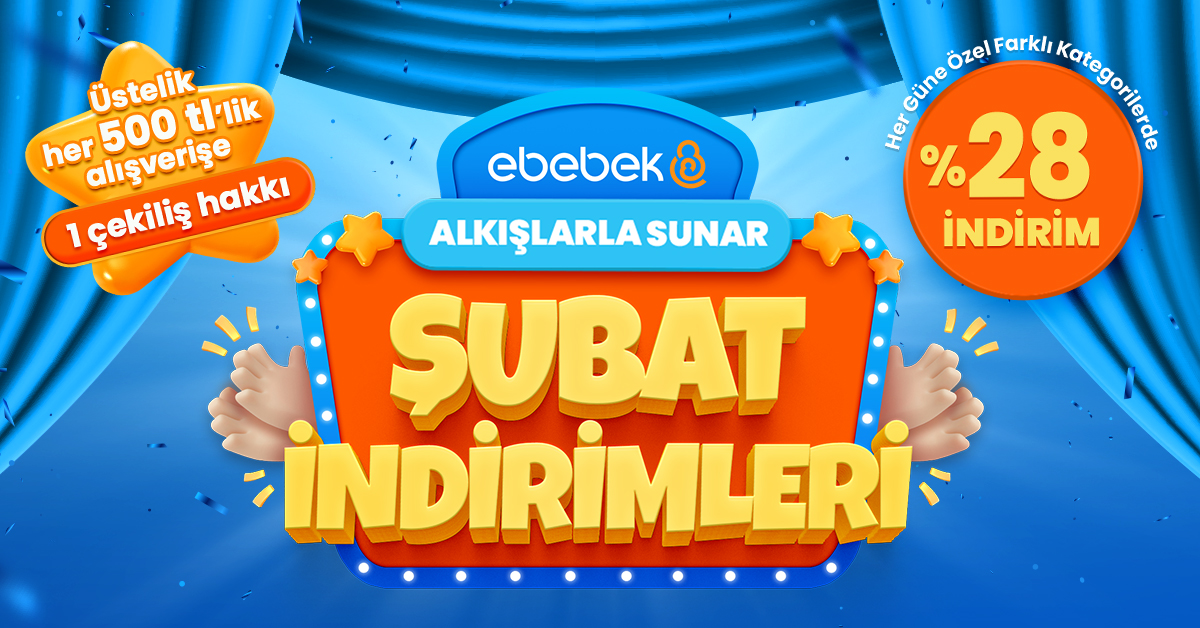 Şubat indirimleri - ebebek